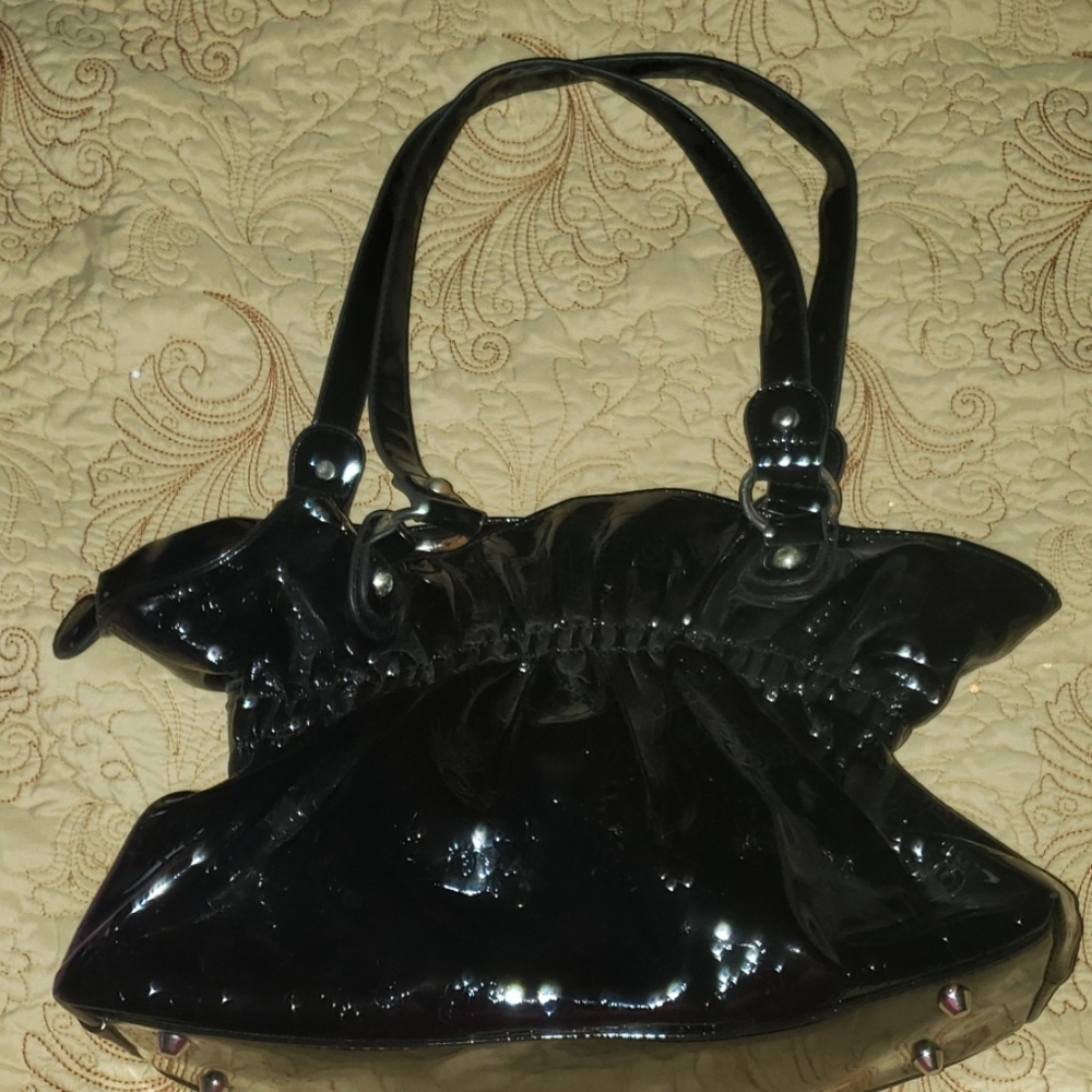 Black shiny BETTY BOOP bag - Picture 2 of 8